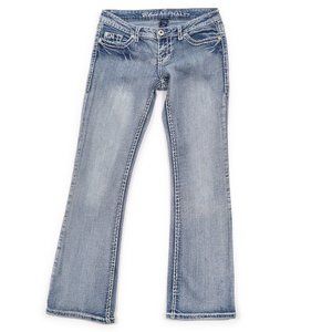 Blue Asphalt Style# WS-64  Wide leg Jeans	Blue	Size	5 Short